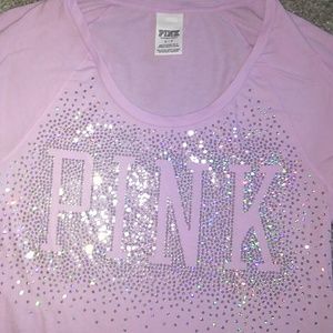 Pink T shirt with Sparkle